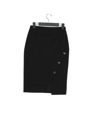Quiz Women's Midi Skirt UK 10 Black Polyester with Elastane Straight & Pencil - Image 1 of 4