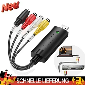 Kassetten Zu Digital USB Videoaufnahme Gerät Grabber Digitales Video DHL - Zdjęcie 1 z 9