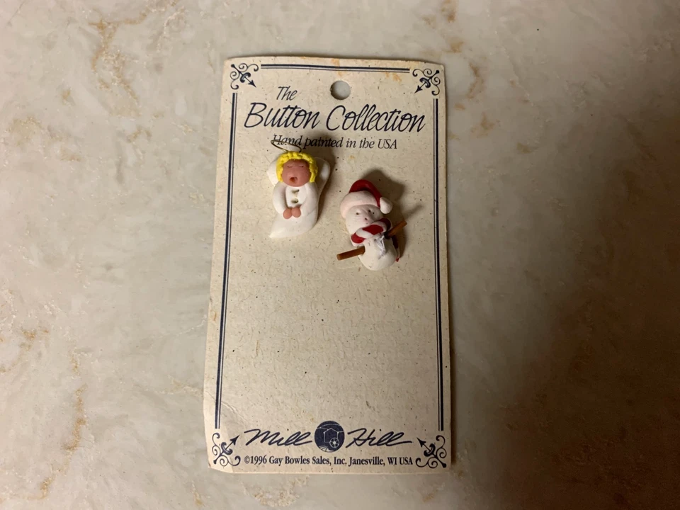 Botones de cerámica Mill Hill 1996 vintage NUEVO Foto 1 de 1