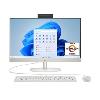 Computadora todo en uno HP 24-cr0000a 24-cr0410 - AMD Athlon Silver 7120U - 8 GB - Foto 1 de 4