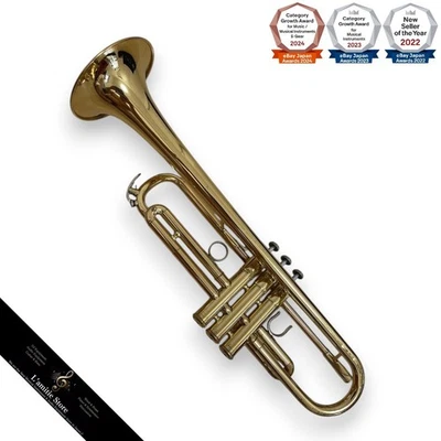 YAMAHA YTR-6310Z Bb Trumpet Gold Maintained Brass instrument  YTR6310 6310 Z JP - Image 1 of 4