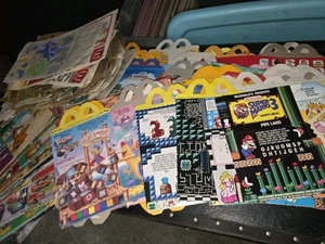 Super Mario, Barbie, Garfield And More Vintage Happy Meal Box Lot Over 50 - Picture 1 of 24