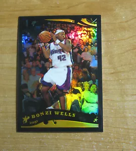 BONZI WELLS 05-06 Topps Chrome BLACK REFRACTOR #/399 Kings Card #113 - Picture 1 of 2