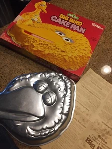 Vintage Wilton Big Bird~Cake Pan Baking Cooking Kids Muppets Sesame Street~W/Box - Picture 1 of 7