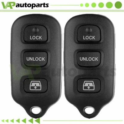 2 for Toyota 4Runner 2005 2006 2007 2008 2009 Remote Car Key Fob Shell Cover - Image 1 of 4