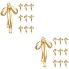  20 pcs Bowknot Charms Earring Charms Necklace Making Charms Jewelry Pendants