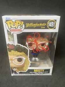 FUNKO POP Christina Ricci Signed Misty Yellowjackets #811 Official Pix + Case - Picture 1 of 7