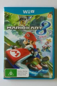 Mint Disc Nintendo Wii U Mario Kart 8 - PAL - No Manual - Picture 1 of 3