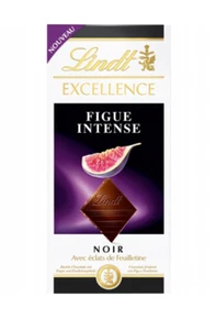LINDT EXCELLENCE - FIGUE INTENSE - DARK CHOCOLATE - 100G - SUPREME PREMIUM NOIR - Picture 1 of 1