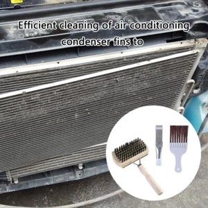 Pack Of 3 Fin Brushes Condenser Fin Cleaning Brushes for Effective HVAC Cleaning - Picture 1 of 8