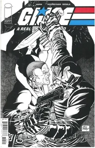 GI JOE A REAL AMERICAN HERO #313 CVR B ANDY KUBERT B&W (2025) - Picture 1 of 2