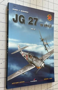 Kagero JG 27 w akcji vol. IV WITH Decals Air Minatures #34 English/Polish - VG! - Imagen 1 de 7