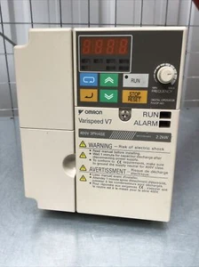 YASKAWA CIMR-V7AZ40P7 INVERTER 1.1KW 415VAC 3-PHASE VECTOR - Picture 1 of 2