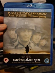 Saving Private Ryan Blu-ray (2010) Tom Hanks, Spielberg (DIR) cert 15 - Picture 1 of 6