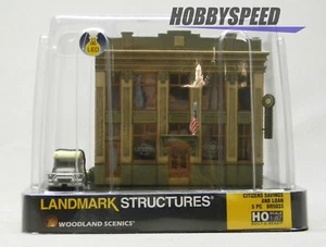WOODLAND SCENICS BR5033 HO SCALE CITIZEN's SAVINGS AND LOAN BUILDING WDS5033 NEW - Picture 1 of 7
