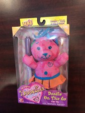 2005 Mini ORIGINAL DOODLE BEAR RARE KEY CHAIN CLIP ON TOY - Before Fisher Price!