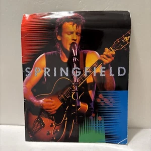 Vintage Rick Springfield 1985 Cathode Ray Concert Tour Program 11x14 - Picture 1 of 12
