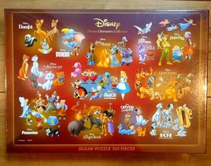 Disney Alice Bambi Marie 300pc Puzzle Disney Characters Collection - Picture 1 of 3