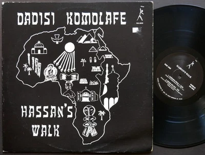 Signed by DADISI KOMOLAFE Hassan's Walk LP NIMBUS WEST RECORDS NS-3035 US 1983 - Image 1 of 2