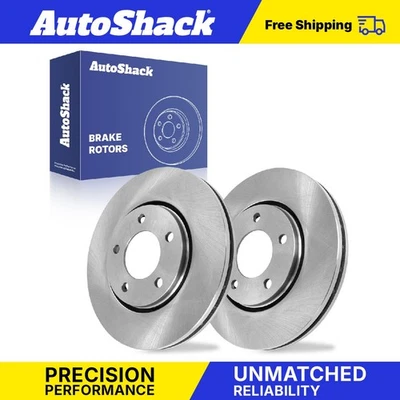 Front Brake Rotors Pair for Chrysler Town & Country Dodge Grand Caravan V6 - Image 1 of 4