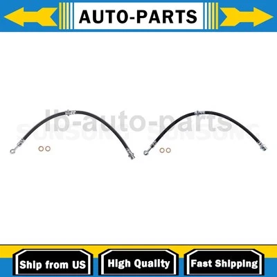 适用于 2001 2002 2003 2004 2006 现代圣达菲 2.7 升 2x 制动软管线前 — 第 1/4 张图片