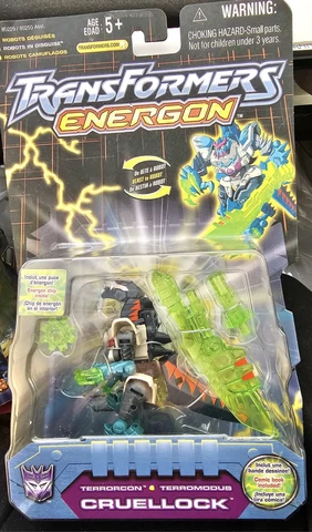 Transformers Energon RID CRUELLOCK Scout Class 2003 Hasbro New on Card Cover