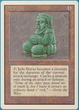 Jade Statue Unlimited NM Artifact Uncommon MAGIC MTG CARD (ID# 220230) ABUGames