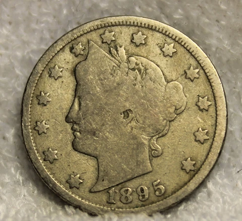 liberty nickel 1895 Cover