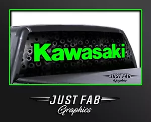 Powersports Motorcycle Rear Window Perf Graphic Decal Tint Truck SUV - Picture 1 of 7