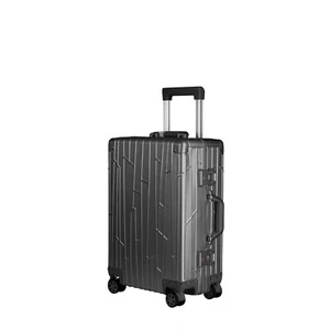 Koffer Handgepäck Aluminium Space Grau GUNDEL Cabin Trolley 55x40x20 - Bild 1 von 12