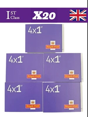 Origional 1st Class Stamps x20 Royal Mail Barcoded First Class SAME DAY DISPATCH - Image 1 of 4