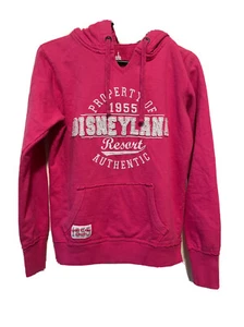 Walt Disney Parks Kids Pink Hoodie Property Of Disneyland Resort EST 1955 M - Picture 1 of 5
