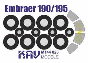 Paint mask for Embraer 190/195 (Revell) - Picture 1 of 1