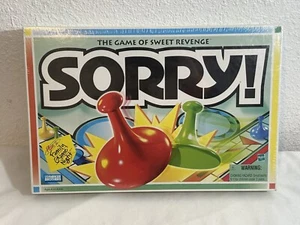 Vintage 1998 Sorry Board Game Parker Brothers Hasbro Family Fun NEW SEALED Tear - Picture 1 of 11