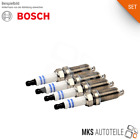 4x Bosch spark plugs in set/set for Renault