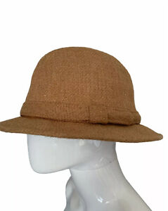 Vtg Stetson Equalizer Men's M 7-7 1/8 Hat Fedora Wool Blend Brown Made in Korea