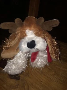 Ganz Holiday Cocker Spaniel Stuffed Plush Spots - Picture 1 of 2