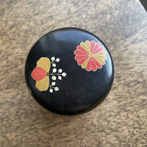 Lack Teedose Japan mit Deckel Natsume Matcha Teezeremonie - Bild 1 von 15