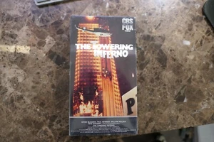 The Towering Inferno (VHS, 1984) McQueen CBS Fox RARE BRAND NEW SEALED - Picture 1 of 5