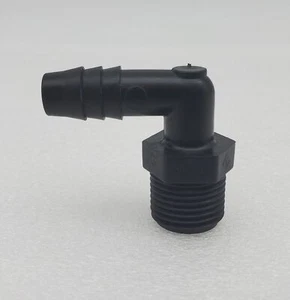 5-Pack Marine Elbow 3/8"MPT X 3/8"OD Barb - Picture 1 of 9
