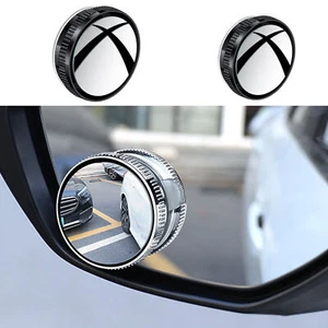 2pcs Suction Cup Car Convex Blind Spot Mirror, Blind Spot Mirror For Car - Picture 1 of 14