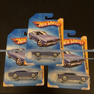 Hot Wheels 2009 Nuevos Modelos 69 Mercury Cougar Eliminator 8/42 Lote de 3 Foto 1 de 4