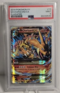 2014 Charizard EX 10/106 Holo Rare Pokemon XY PSA 9 MINT - Picture 1 of 2