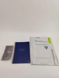 Cuaderno digital reutilizable Rocketbook - Bloc de notas inteligente A5 negro, nota con cable - Imagen 1 de 7