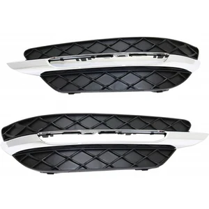 For Mercedes-Benz C250 Fog Light Bezel Cover 2012-2014 Pair Passenger & Driver - Picture 1 of 4