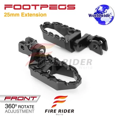 Para Triumph Street Triple 675 R 07- Buzz 1 pulgada Riser Rider Touring estriberas Foto 1 de 4