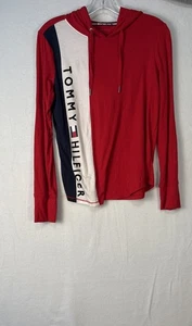 Tommy Hilfiger Damen Sport Colorblocked Grafik Hoodie Größe Small K1215 - Bild 1 von 10