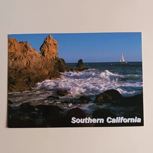 Saludos desde el sur de California velero postal sin publicar mejores playas - Imagen 1 de 6