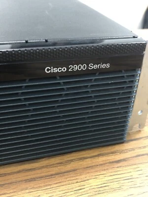 Cisco 2911 Gigabit Router 1GB  Ram/1GB CF L3 Switch SM-ES2-16-P PoE PSU - Image 1 of 4