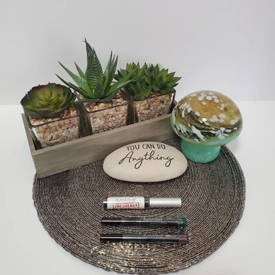 NEW & SEALED Skinn LOT Smudge Sticks In AMETHYST & TEAL + Top Secret Mascara⭐ - Image 1 of 4